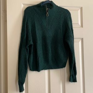 American Eagle Half Zip Sweater